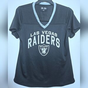 Team Apparel Black and Gray Las Vegas Raiders Jersey